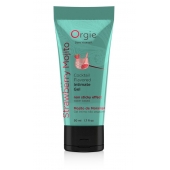 Съедобный интимный гель Orgie Lube Tube Cocktail Strawberry Mojito - 50 мл. - ORGIE - купить с доставкой в Петрозаводске