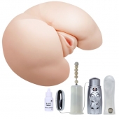 Вибрирующий мастурбатор-попка с ротацией и пультом управления - Baile - в Петрозаводске купить с доставкой