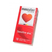 Презервативы Masculan Sensitive plus - 10 шт. - Masculan - купить с доставкой в Петрозаводске