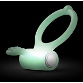 Светящееся в темноте эрекционное виброкольцо Power Clit - Dorcel - в Петрозаводске купить с доставкой