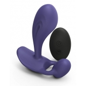 Темно-синий вибромассажер Witty P G Vibrator with Remote Control - Love to Love - в Петрозаводске купить с доставкой