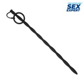 Черный стимулятор уретры Sex Expert - Sex Expert - купить с доставкой в Петрозаводске