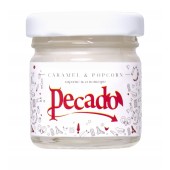 Массажная свеча Caramel   Popcorn - 35 мл. - Pecado - купить с доставкой в Петрозаводске