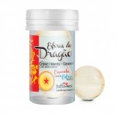 Интимный гель Esferas do Dragao Hot Ball с охлаждающе-разогревающим эффектом (2 шарика по 3 гр.) - HotFlowers - купить с доставкой в Петрозаводске