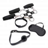 Набор для фиксации из 7 предметов Hogtie   Ball Gag Kit - Lux Fetish - купить с доставкой в Петрозаводске