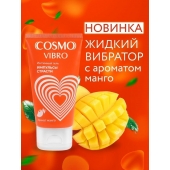 Возбуждающий интимный гель Cosmo Vibro с ароматом манго - 50 гр. - Биоритм - купить с доставкой в Петрозаводске