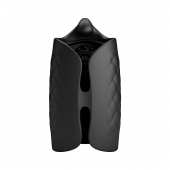 Черный мастурбатор с вибростимуляцией головки Black Glans Trainer - Baile - в Петрозаводске купить с доставкой