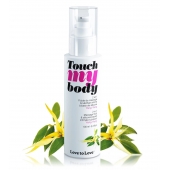 Силиконовый лубрикант 2-в-1 Touch My Body с ароматом иланг-иланга - 100 мл. - Love to Love - купить с доставкой в Петрозаводске