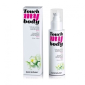 Силиконовый лубрикант 2-в-1 Touch My Body с ароматом моной - 100 мл. - Love to Love - купить с доставкой в Петрозаводске
