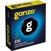Презервативы увеличенного размера Ganzo XXL - 3 шт. - Ganzo - купить с доставкой в Петрозаводске