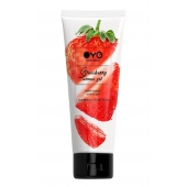 Лубрикант на водной основе OYO Aroma Gel Strawberry с ароматом клубники - 75 мл. - OYO - купить с доставкой в Петрозаводске
