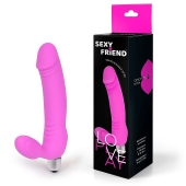 Розовый безремневой страпон Sexy Friend - 1137 - купить с доставкой в Петрозаводске