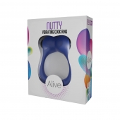 Синее эрекционное виброкольцо Nutty - Adrien Lastic - в Петрозаводске купить с доставкой