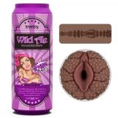 Коричневый мастурбатор-вагина Pleasure Brew Masturbator-Wild Ale в банке - Lovetoy - в Петрозаводске купить с доставкой