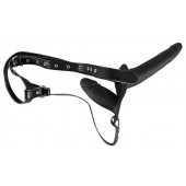 Женский страпон с вагинальной пробкой - 15 см. - Orion - купить с доставкой в Петрозаводске