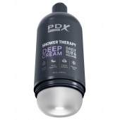 Мастурбатор в бутылке Shower Therapy Deep Cream - Pipedream - в Петрозаводске купить с доставкой