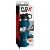 Мастурбатор-вагина в синей колбе F*ck Flask - Pipedream - в Петрозаводске купить с доставкой