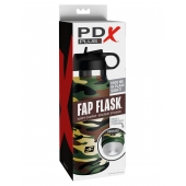 Мастурбатор в камуфляжной колбе Fap Flask - Pipedream - в Петрозаводске купить с доставкой