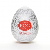 Мастурбатор-яйцо Keith Haring EGG PARTY - Tenga - в Петрозаводске купить с доставкой