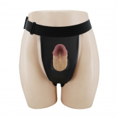 Полый страпон на регулируемых трусиках Houston - 17,5 см. - Baile - купить с доставкой в Петрозаводске