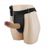 Полый вибрострапон на регулируемых трусиках Draven - 17,5 см. - Baile - купить с доставкой в Петрозаводске