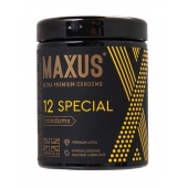 Презервативы с точками и рёбрами MAXUS Special - 12 шт. - Maxus - купить с доставкой в Петрозаводске