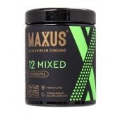 Презервативы MAXUS Mixed - 12 шт. - Maxus - купить с доставкой в Петрозаводске