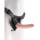 Страпон на виниловых трусиках Strap-on Harness Cock - 17,8 см. - Pipedream - купить с доставкой в Петрозаводске