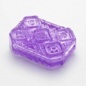 Фиолетовый мастурбатор-стимулятор Tenga Uni Amethyst - Tenga - в Петрозаводске купить с доставкой