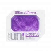 Фиолетовый мастурбатор-стимулятор Tenga Uni Amethyst - Tenga - в Петрозаводске купить с доставкой
