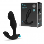 Черный утяжеленный анальный стимулятор Rocker Plug - 12 см. - b-Vibe - в Петрозаводске купить с доставкой
