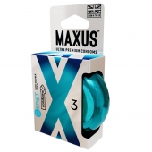 Презервативы Maxus G spot с двойной спиралью - 3 шт. - Maxus - купить с доставкой в Петрозаводске