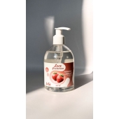 Лубрикант на водной снове Love Protection Strawberry с ароматом клубники - 300 мл. - Lola Games - купить с доставкой в Петрозаводске