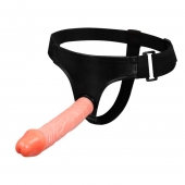 Страпон на ремешках с двумя насадками - Baile - купить с доставкой в Петрозаводске