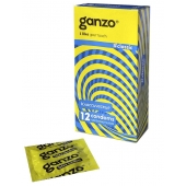 Классические презервативы с обильной смазкой Ganzo Classic - 12 шт. - Ganzo - купить с доставкой в Петрозаводске