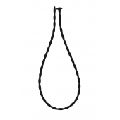 Черный уретральный массажер Glide Extra Small - 30 см. - Lola Games - купить с доставкой в Петрозаводске