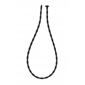 Черный уретральный массажер Glide Medium - 30 см. - Lola Games - купить с доставкой в Петрозаводске