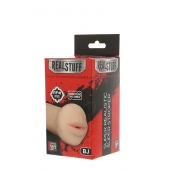 Нежный мастурбатор-ротик REALSTUFF 5INCH MASTURBATOR BJ - Dream Toys - в Петрозаводске купить с доставкой