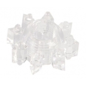 Прозрачное гелевое эрекционное кольцо-звезда - Toyfa Basic - в Петрозаводске купить с доставкой