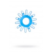 Голубая гелевая насадка с шипиками - Toyfa Basic - в Петрозаводске купить с доставкой