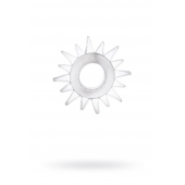 Прозрачное гелевое эрекционное кольцо-солнце - Toyfa Basic - в Петрозаводске купить с доставкой