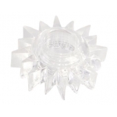 Прозрачное гелевое эрекционное кольцо-солнце - Toyfa Basic - в Петрозаводске купить с доставкой