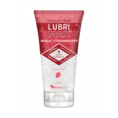 Интимный гель-смазка на водной основе Lubrimax Magic Strawberry - 75 мл. - ИнтелБИО - купить с доставкой в Петрозаводске