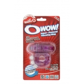 Фиолетовое эрекционное виброкольцо OWOW PURPLE - Screaming O - в Петрозаводске купить с доставкой