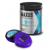 Гладкие презервативы Maxus G spot с двойной спиралью - 15 шт. - Maxus - купить с доставкой в Петрозаводске