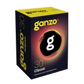 Классические презервативы с обильной смазкой Ganzo Classic - 30 шт. - Ganzo - купить с доставкой в Петрозаводске