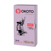Презервативы OKOTO Mega Mix - 12 шт. - Sitabella - купить с доставкой в Петрозаводске