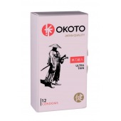 Тонкие презервативы OKOTO Ultra Thin - 12 шт. - Sitabella - купить с доставкой в Петрозаводске