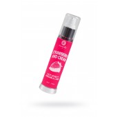 Массажное масло 2-в-1 с разогревающим эффектом и вкусом клубники со сливками - 50 мл. - Secret Play - купить с доставкой в Петрозаводске