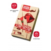 Презервативы Elasun Strawberry с аромато клубники - 10 шт. - Elasun - купить с доставкой в Петрозаводске